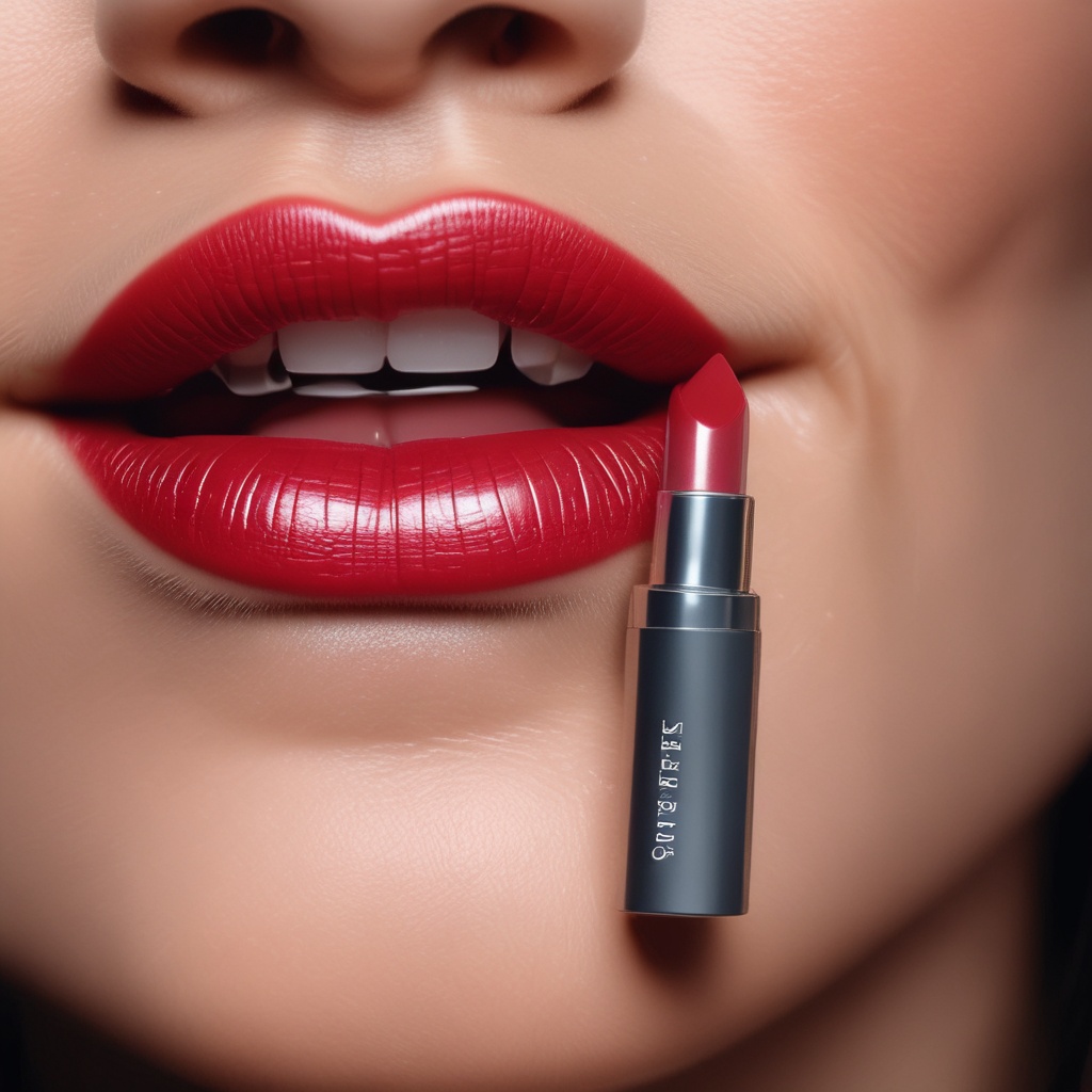 Premium Lipstick in Ruby Shade